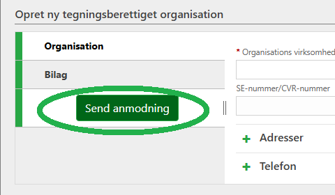 Administrer flere organisationer i GoAML guide