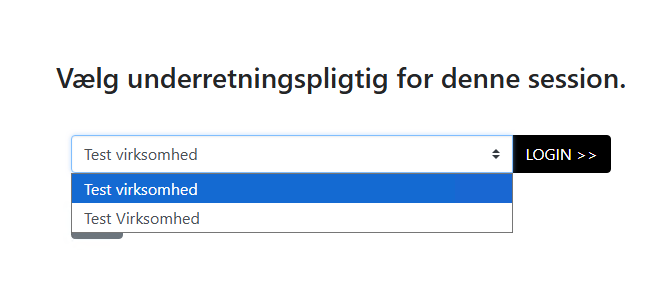 Administrer flere organisationer i GoAML guide