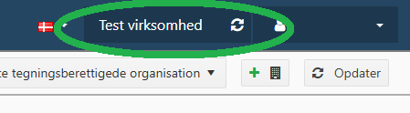 Administrer flere organisationer i GoAML guide
