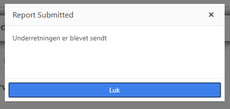 SAR underretning vejledning