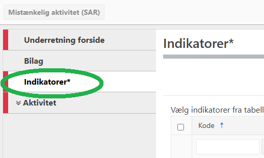 SAR underretning vejledning