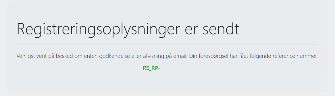 Registrer i GoAML