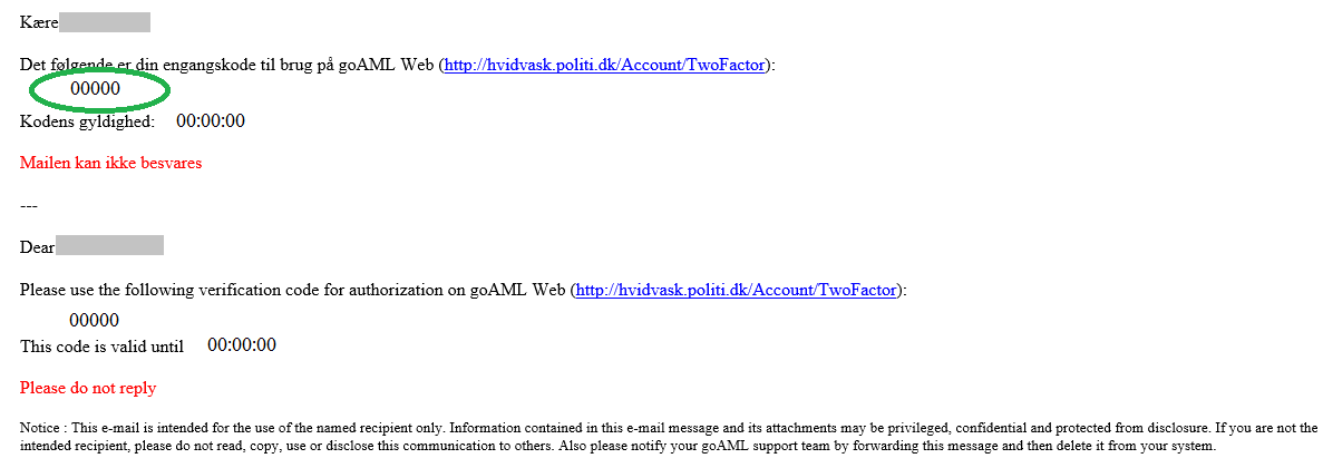 GoAML Login
