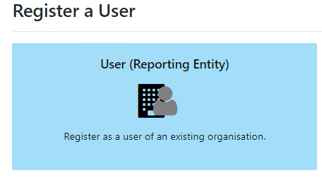 GoAML user (reporting entity)